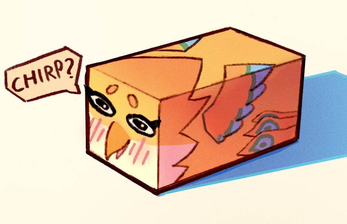 Phenelia's tweet photo. Little reminder to myself to not draw so late at night or some abomination may occur https://t.co/NDdOExj0VO