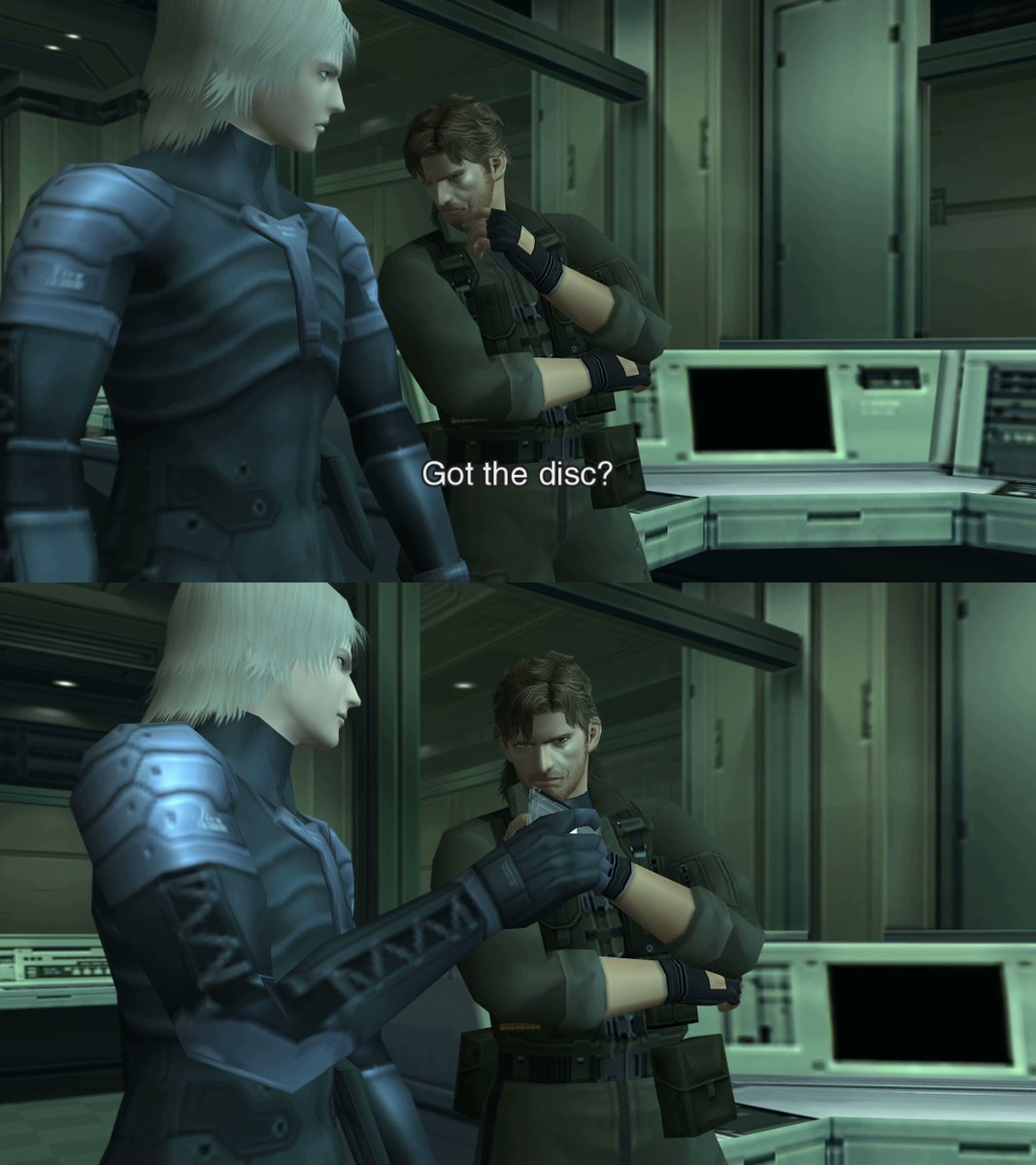 MetalGear_QWC's tweet photo. Metal Gear Solid 2: Sons of Liberty (2001) https://t.co/fiDl5zwRBx