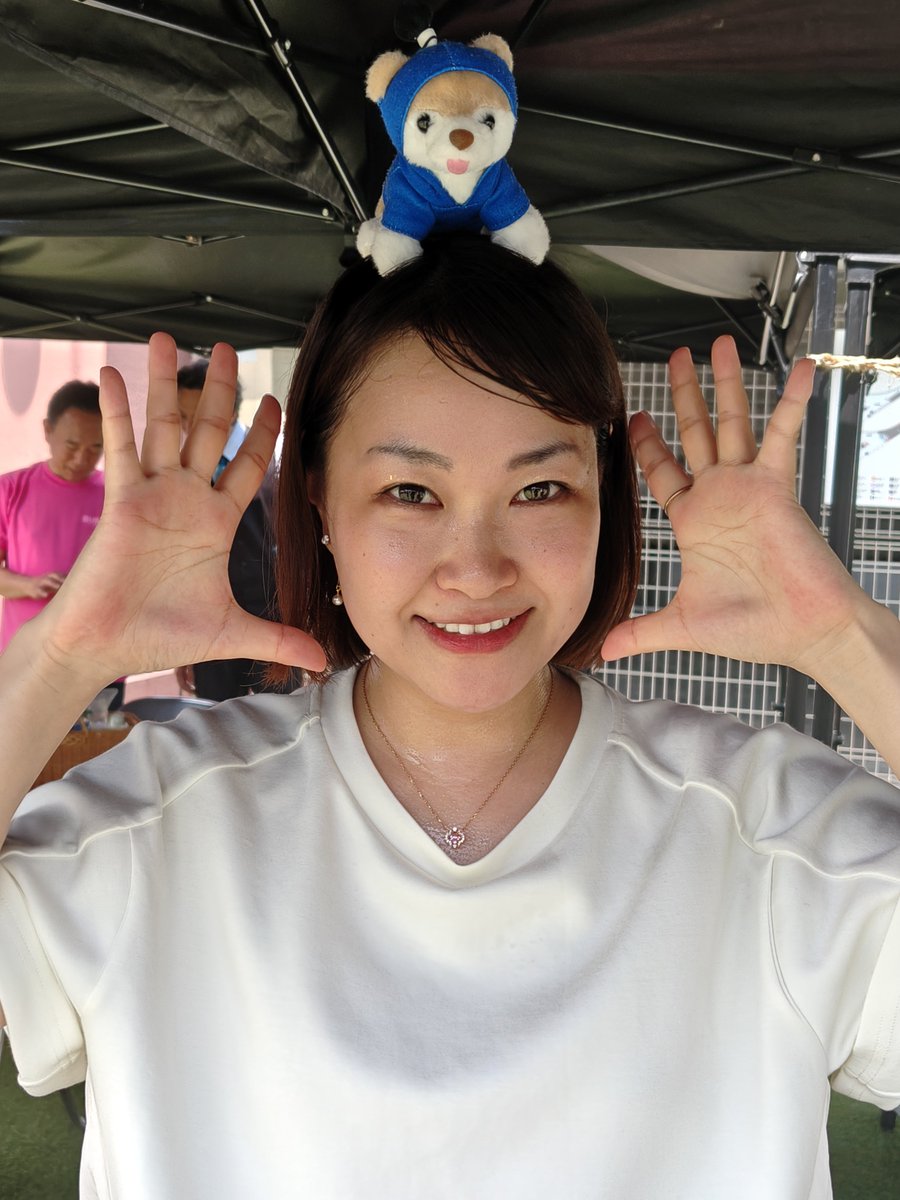 ek_kuma's tweet photo. おはようございます✨
昨日は川崎競輪場と川崎銀座街バスカーライブでした✨ https://t.co/kFhgstvAQ6
