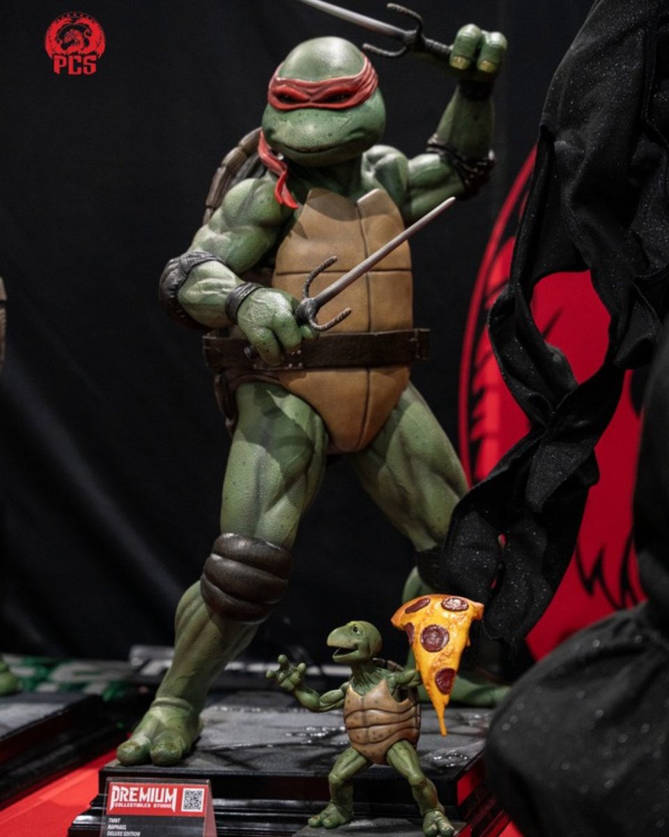 CollectPCS's tweet photo. Booth tour up close!
TMNT - Raphael 1:2 Scale Statue - Deluxe Edition

#SanDiegoComicCon #BoothTour #SDCC2026 #PCSStatues #CollectPCS #TMNT #Raphael https://t.co/jCpjpyq5IB