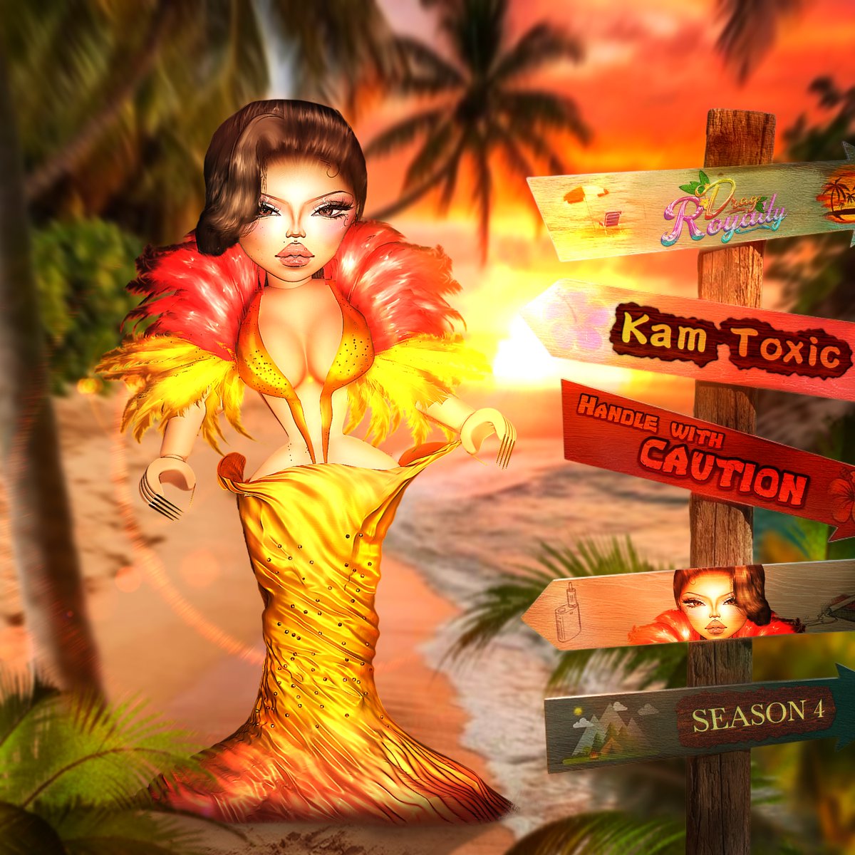 royale_drag's tweet photo. Handle with Caution...

It's @Kam112352 !

Tune in to Season 4 of Drag Royalty on Discord.
https://t.co/TjprBP5Jtc https://t.co/jQgwRiG0xn