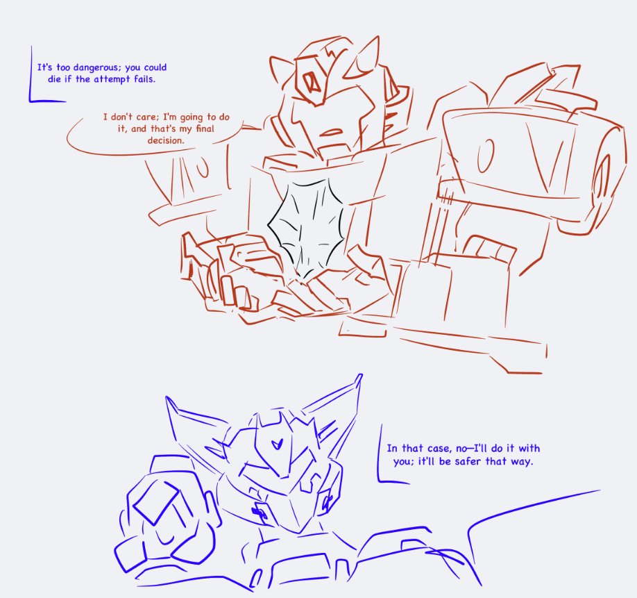 ZheEevee's tweet photo. Q: How did Bumblebee and Soundwave having Rubble happened?
[1/2] https://t.co/UTZBmV1pJj