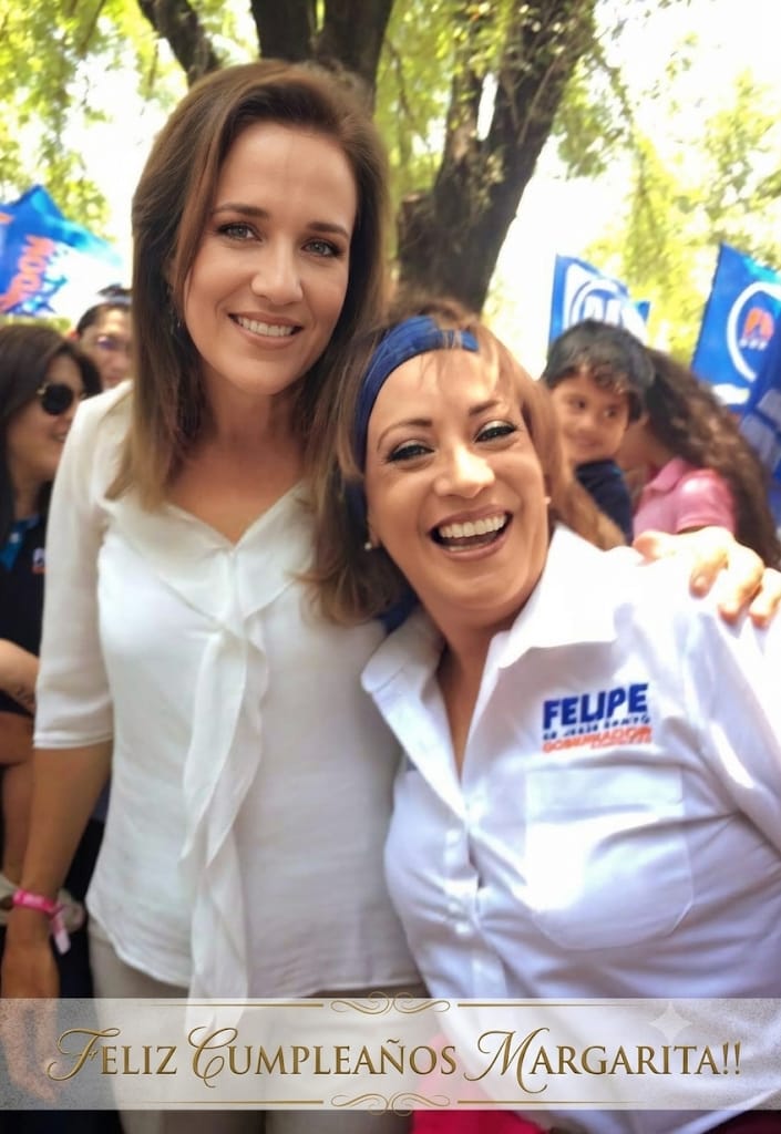 IsabelVeraMX's tweet photo. 🇲🇽 #México ✨ #LaMejorPrimeraDama 👌 #ExcelenteDiputadaFederal 💯 #MujerPreparada 📖

🥳 @Mzavalagc hoy celebramos tu magia, tu risa y todo lo bueno que das 🎊 https://t.co/uhwy6GXp30