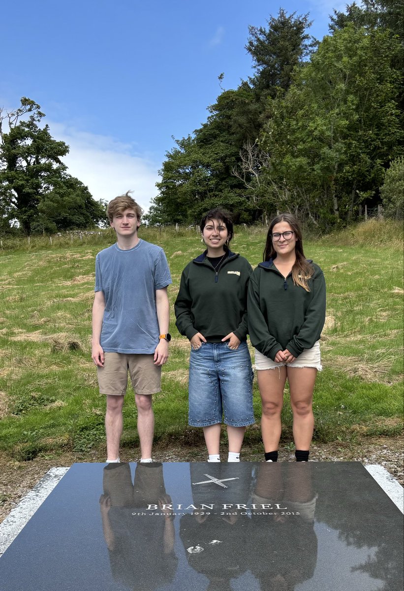 ArinsProject's tweet photo. @NDIrishStudies  Arins Interns Grace Fuchs, Faiza Filali &amp; Clarke Keough finishing up their internship at @MacGillSchool 
A pleasure to get to know and work with. 
@KeoughGlobalND  @NotreDame @unddublin https://t.co/IQgar9RhdM