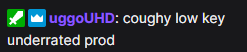 _UGGGY's tweet photo. @CoughyB people are saying nice things behind your back fool https://t.co/rAjys9Su3s