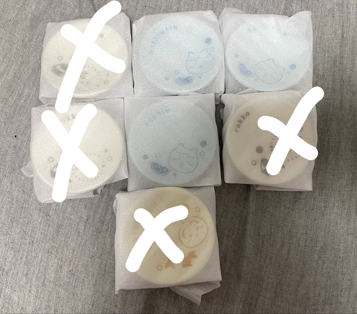 02febllily's tweet photo. ちいかわエニマイくじ 【交換】再投稿

求:ちいかわ>ハチワレ

譲:画像のもの

違う賞の交換も検討しますので、是非コメントください。
大阪(関西圏)の手渡し優先で交換させていただきます。 https://t.co/zNtVDDx605