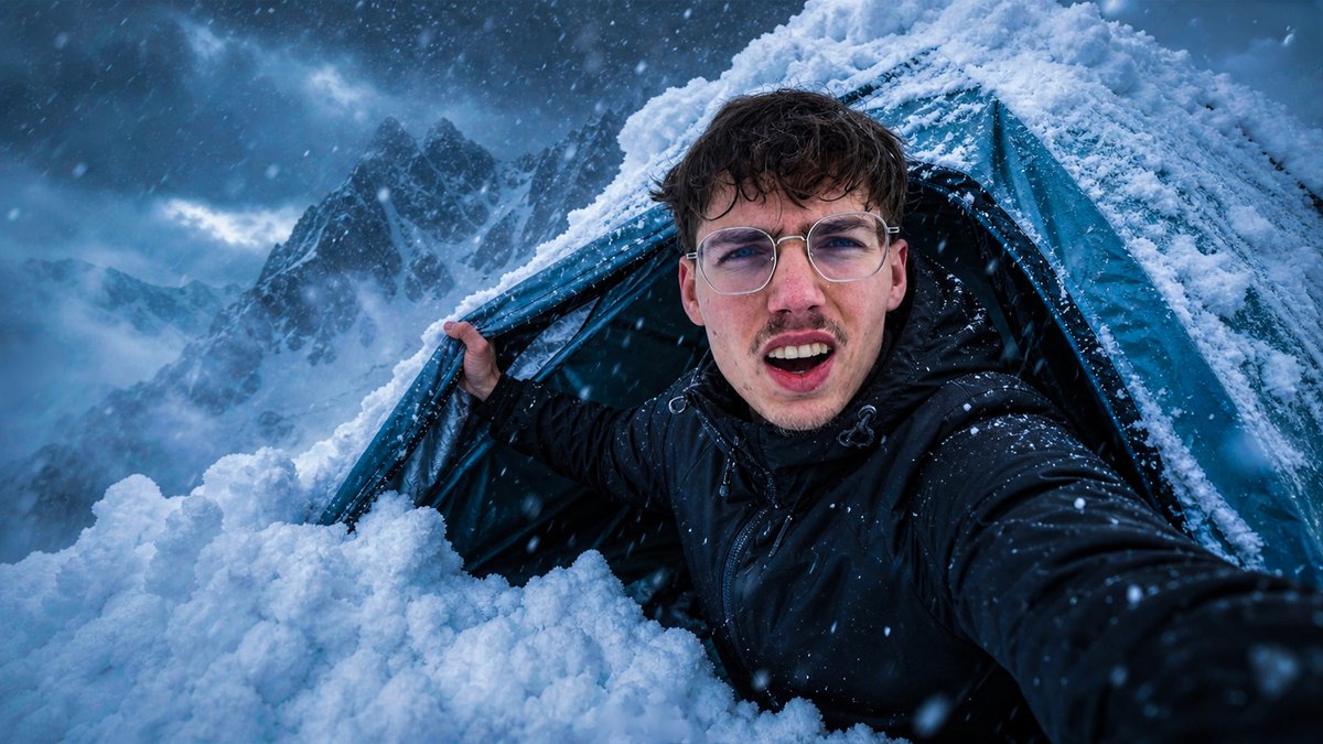 WindMonteur's tweet photo. On avait pourtant vérifié la météo... 4 jours de trek dans les Alpes 🏔️

Première fois que j'utilise le drone pour une vidéo bivouac 😎
Pas mal de taff sur le montage

feat @Sathoumz 

Dispo juste ici : https://t.co/IDo1ox9yx0 https://t.co/fSXptGltgT