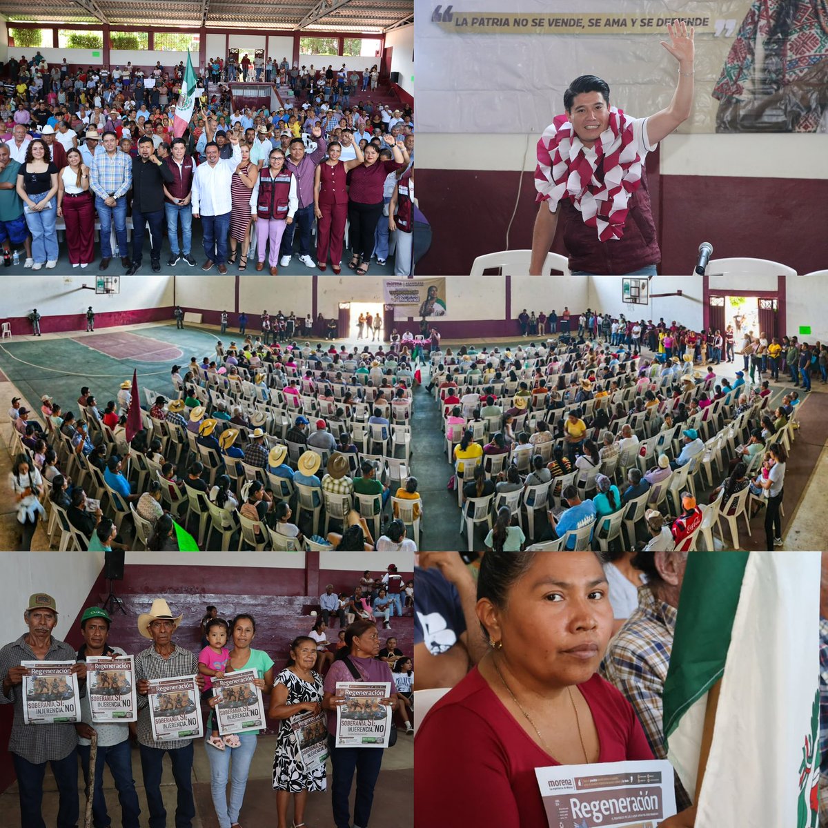 JGonzalezVarona's tweet photo. 📢 | Hoy más que nunca, la defensa de la soberanía nacional requiere información y organización.

Por ello, las Asambleas Informativas continúan desarrollándose en todo el país #PorLaDefensaDeLaSoberanía. https://t.co/NYFISnbjvC