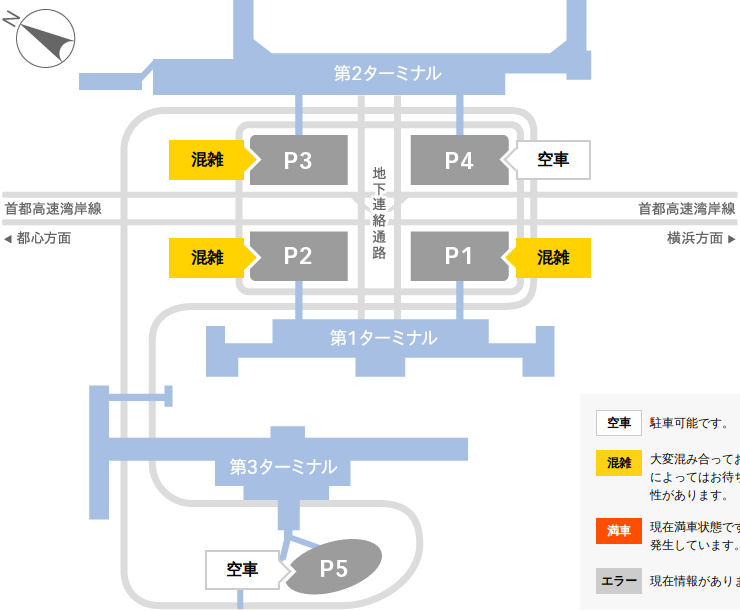 flight_parking's tweet photo. 羽田空港駐車場 2026年7月26日 07:08 時点の混雑状況

P1:【混雑】
P2:【混雑】
P3:【混雑】
P4:【空車】
P5:【空車】

羽田空港の駐車場でお困りなら「フライトパーキング」

【公式LINE】
https://t.co/nebKnUxVgT

#羽田空港 #羽田空港駐車場 #混雑状況 #混雑 #満車 https://t.co/1mprZKQjs0