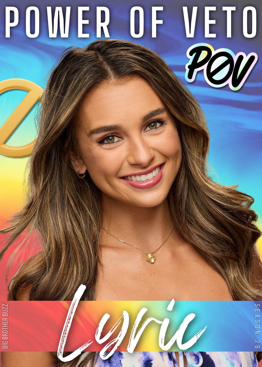 BBigBrotherBuzz's tweet photo. 🚨 LYRIC WON THE POWER OF VETO! 🏅 #BigBrother #BigBrotherBuzz #BB28 https://t.co/UPdnz2seSD