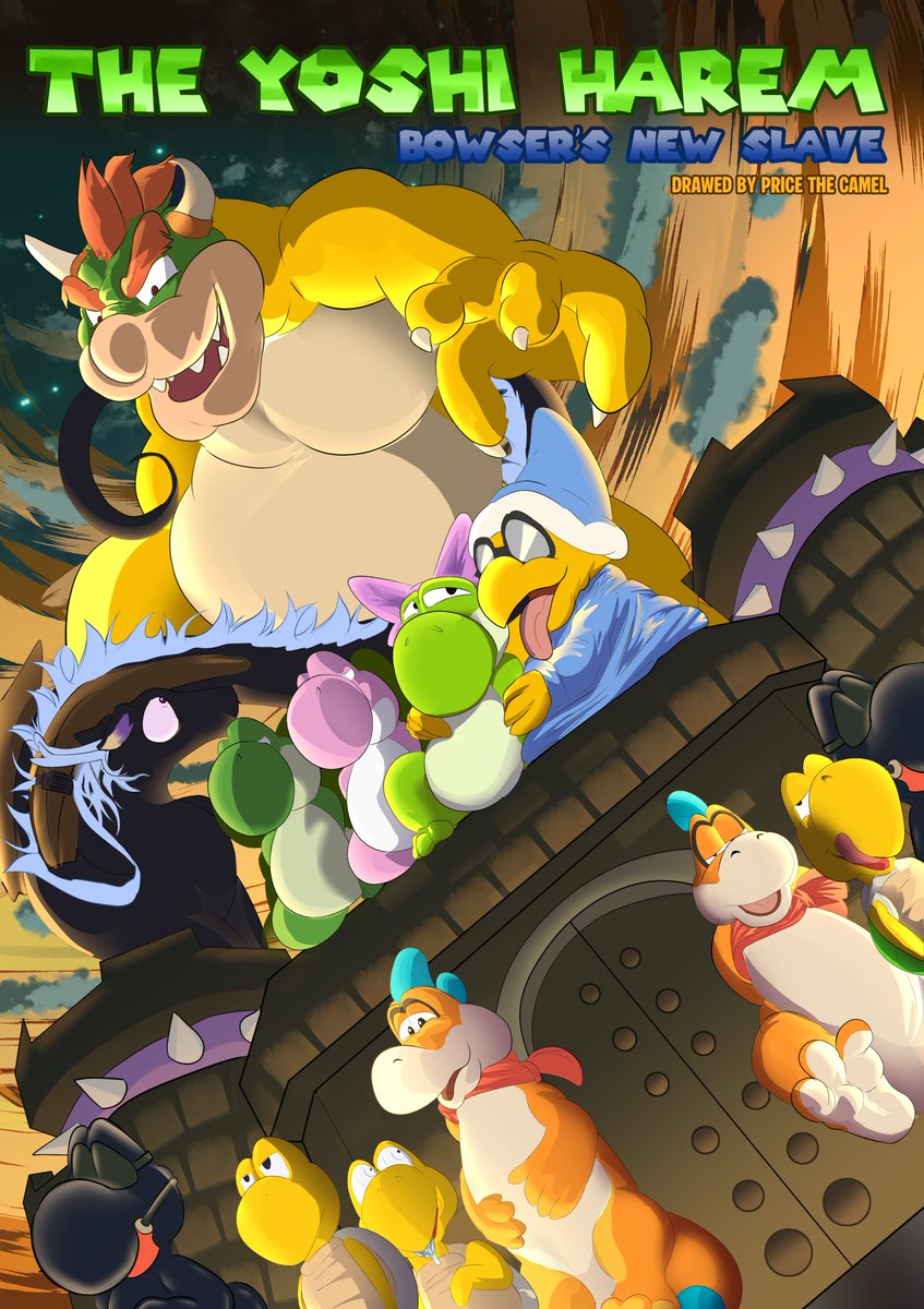 PriceTheCamel's tweet photo. Bowser had a really twisted sex appetite.

A new comic in collaboration with Umbra.
The client and nice friend who commission this massive and incredible comic! https://t.co/MIe7knn46b