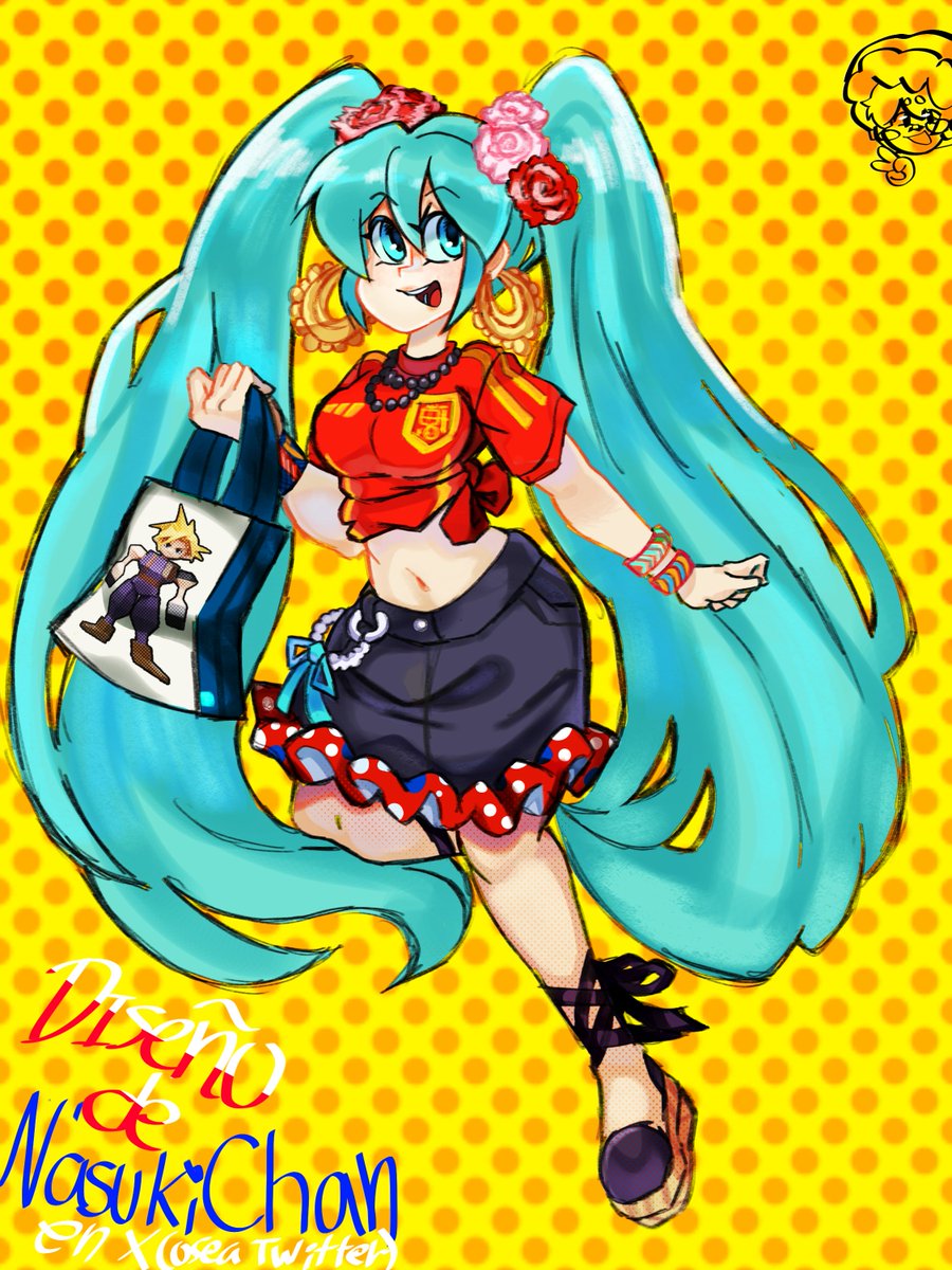LunarMushroom_'s tweet photo. MIKU ESPAÑOLA!!!!!!!!!
(llegué re tarde pero quería dibujar en diseño todo moso de @NasukiChan )
#vocaloid #ARTOFMIKU #VgenCode https://t.co/KkYdbmE8HX