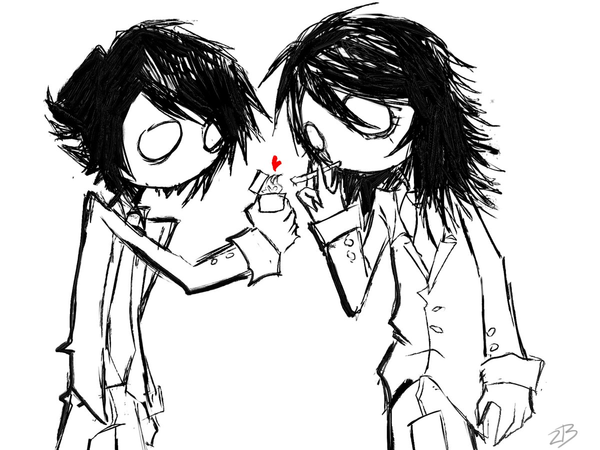 Z0mbi3sBra1n's tweet photo. Smoking 
#frerard #mcr https://t.co/I46MSHW4W0