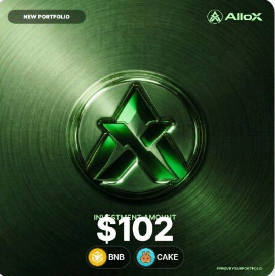 FatimaShah52005's tweet photo. Just proved my portfolio on @alloxdotai 🚀

#ProveYourPortfolio #AlloX https://t.co/VMEKWK4g3A