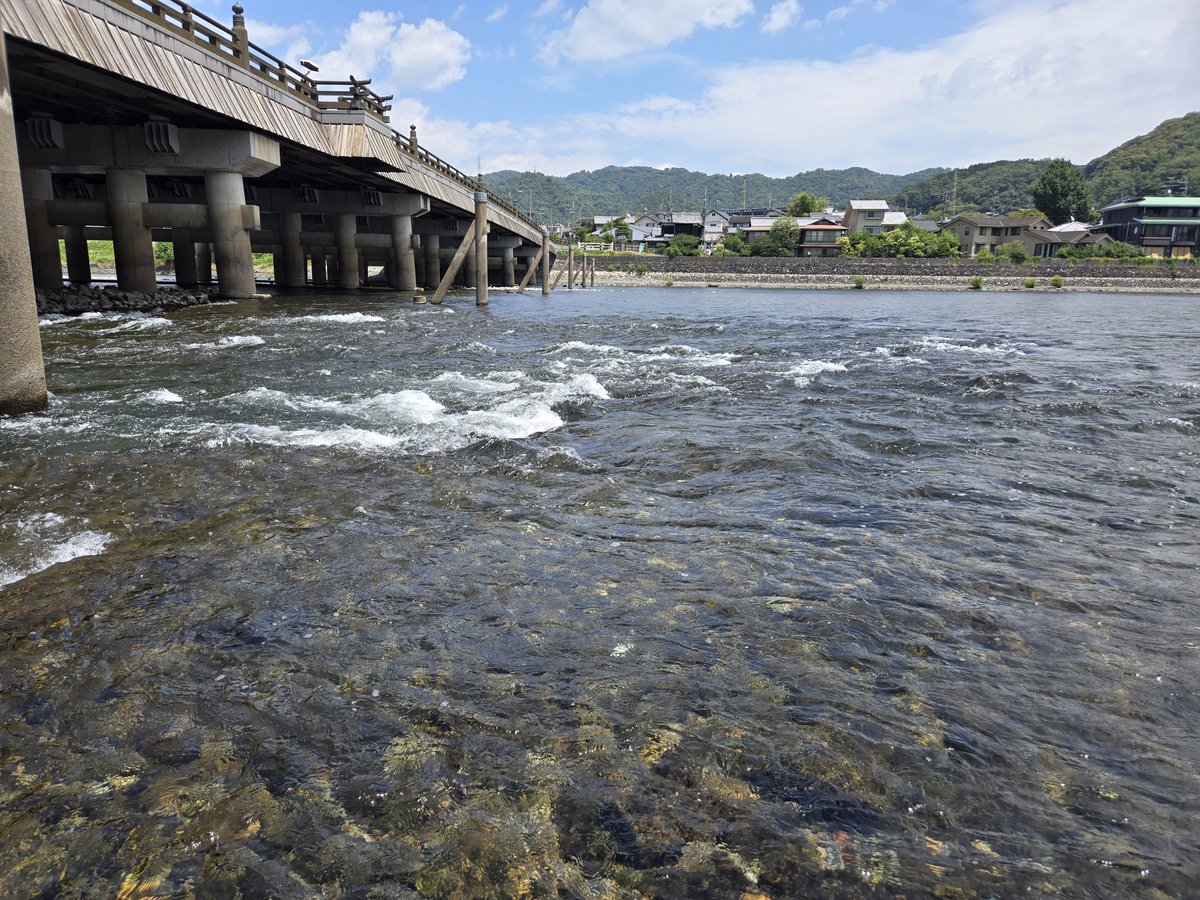 Guwarei's tweet photo. 散歩しつつ暑くなったら川に入ってクーリング
橋姫神社来た。水橋パルスィ縁の地 https://t.co/Xf6ARmrA77