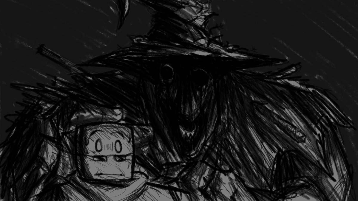 OriginalGuy16's tweet photo. @Voiderblud actually I was thinking about how some of the killers would be seen in game by the survivors and well I did what I thought they'd see rust as... and god damn https://t.co/h3z3qYYShw