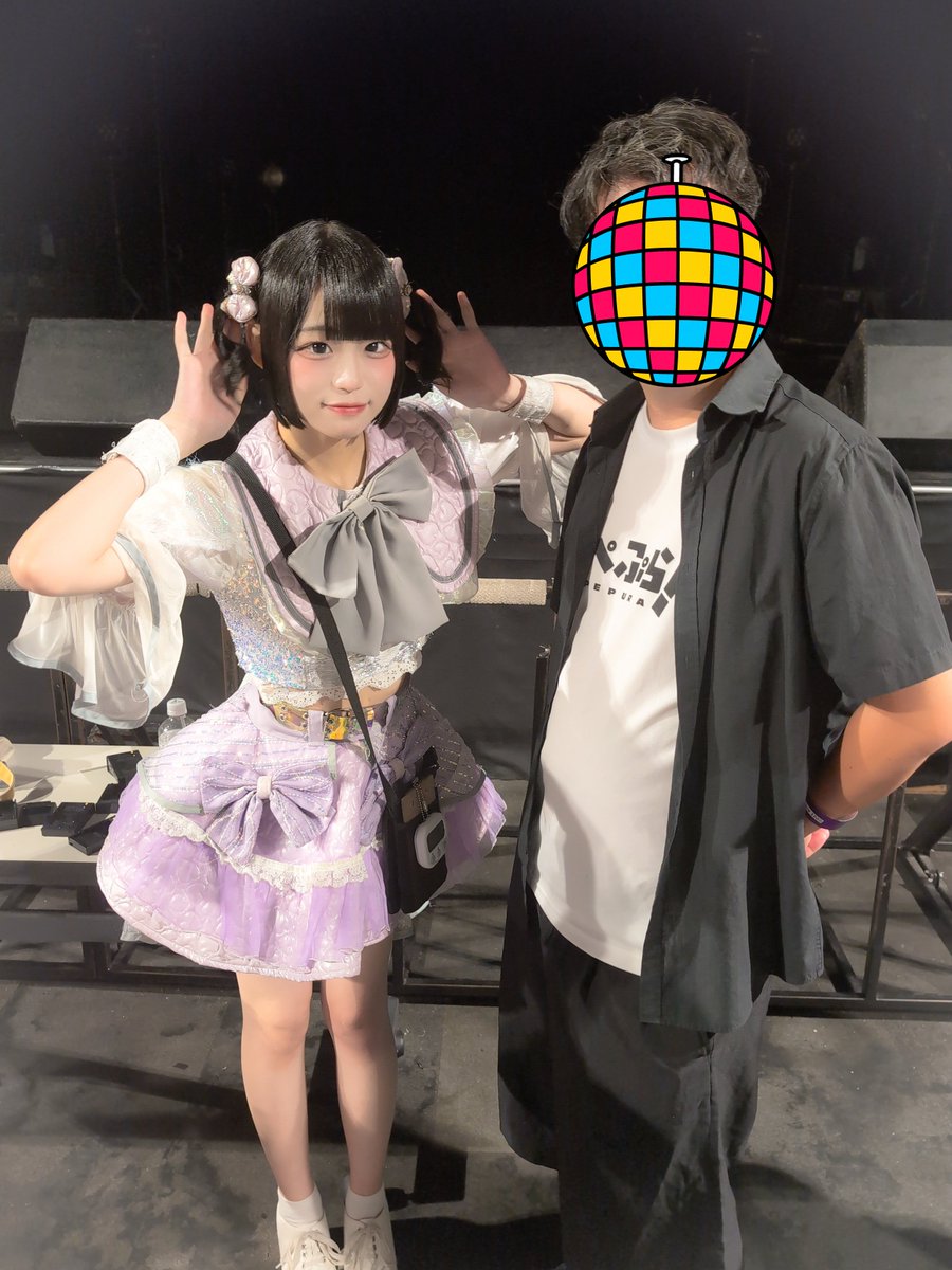 2026-07-22 詰め込み定期公演 初期衣装…びびちゃんの着てた衣装を