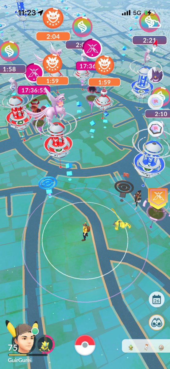 gerda_gurei's tweet photo. Yung isang tumbling na lang sana yung gym eh tamad ka pang gumayak, lumabas at maglakad. Buti na lang eh walang raiders diyan at andun lahat sa Mandaluyong campsite. Tinamad din magdrive pumunta dun. 😅 Invite me to remote raids please. 🙏 https://t.co/O9iy8l3neL
