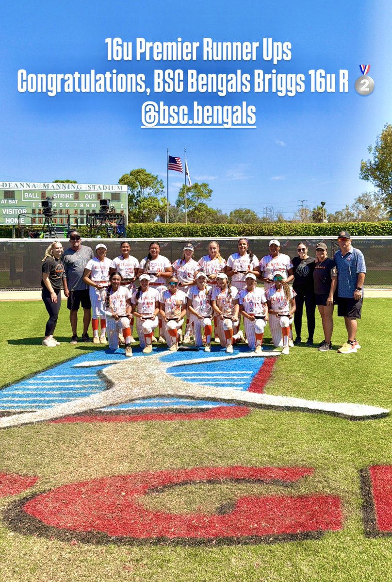 kynaleacacal20's tweet photo. 🥎 PGF National Championships
🏆 16U Premier Runner Up
🐅 BSC Bengals Briggs 16U-R
@PGFnetwork #playPGF #PGF2026
@BSCBengals @briggze6 @coachbriggze @Marlece_H #BriggsSoftballClub #BriggsSoftballTraining #BSCBENGALS #OUTWORK https://t.co/RVZqFe1dhA