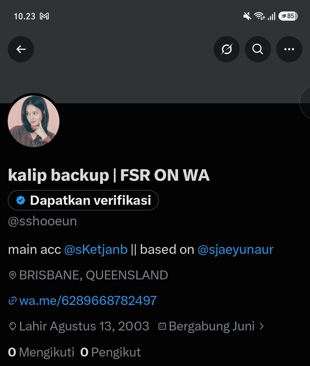 KALIP FAST DI WA💟 tweet media