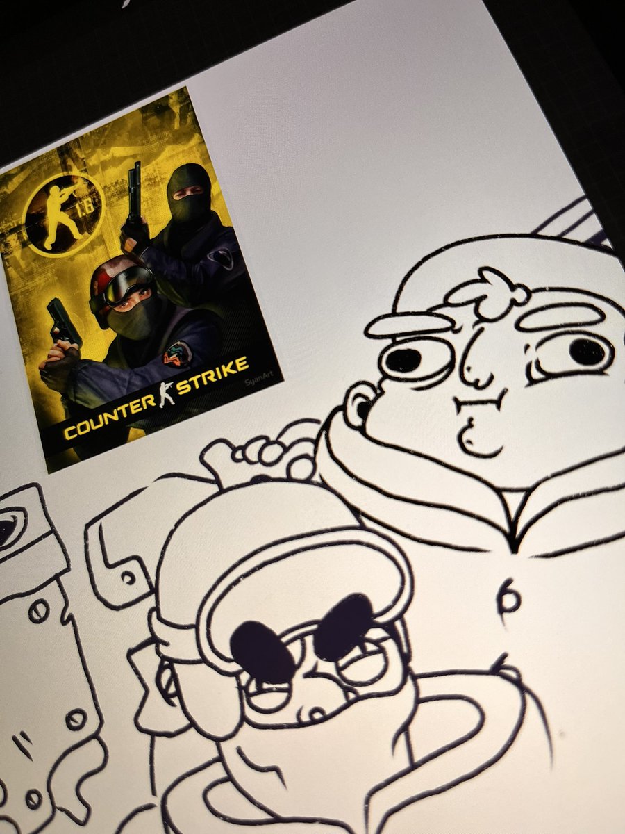 fredddinho's tweet photo. working on this little #counterstrike animation 🫡
#digitalart #cs #illustration #gameartist https://t.co/Yr8lPo4UqP