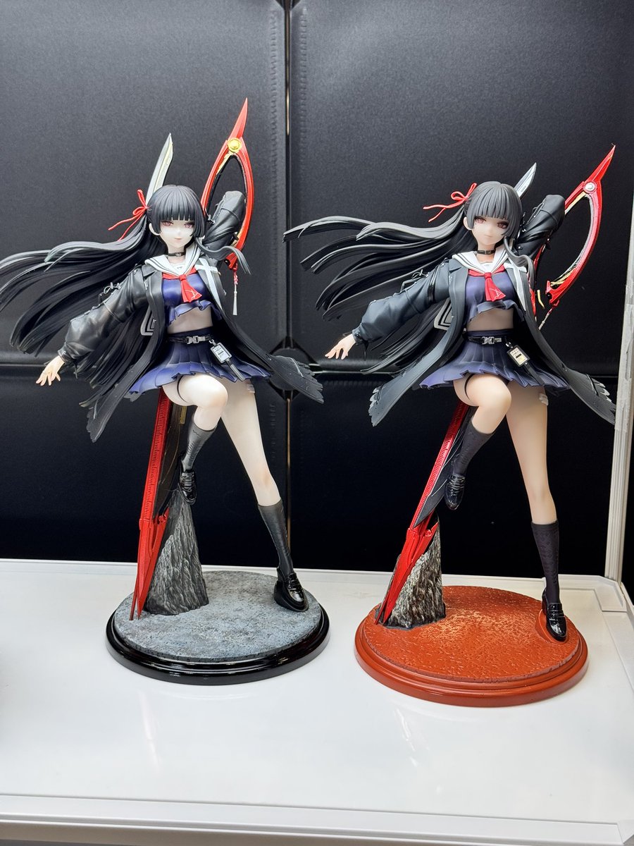 ダブル千咲展示中！ 左がフィニッシャー様作例です！ #WF2026S #鳴潮