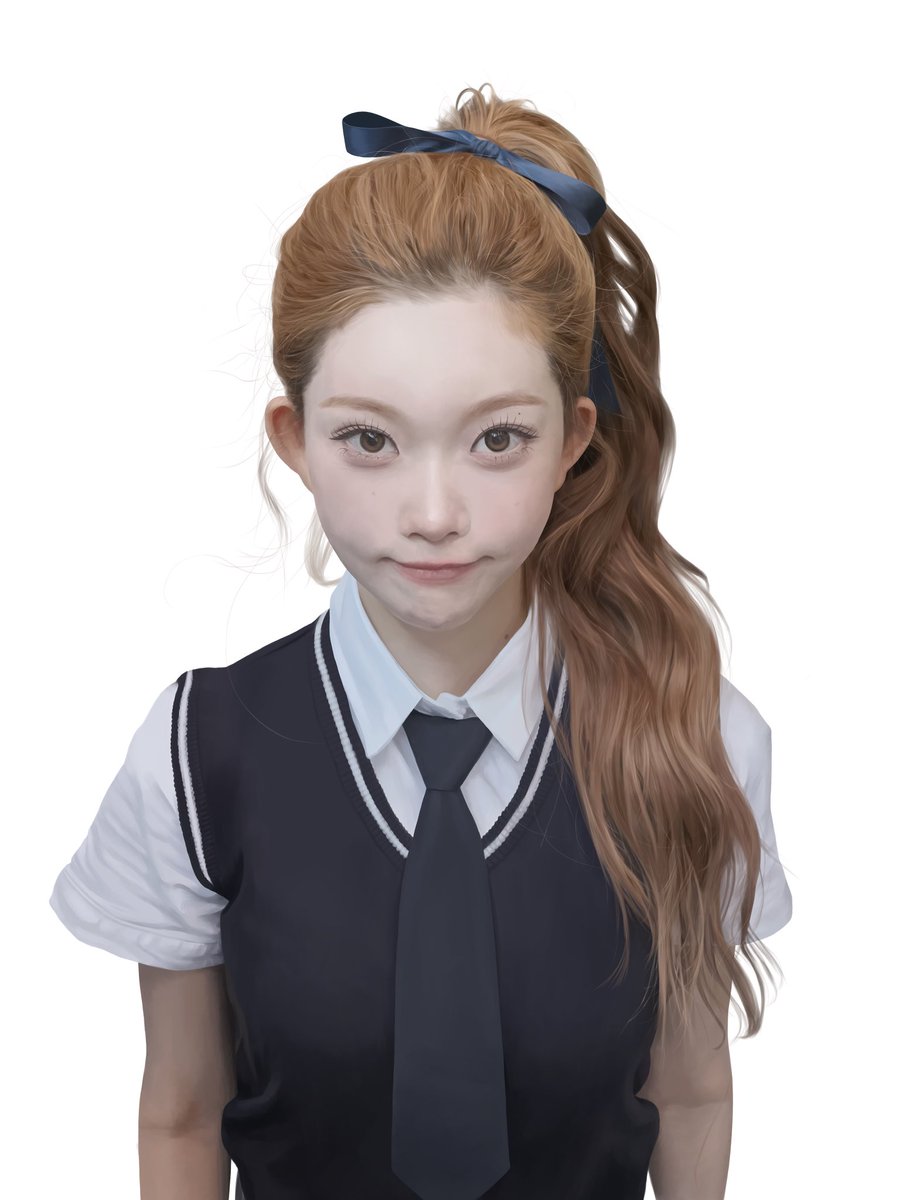 aaahamai's tweet photo. 🐰📸

#츠키
#Billlie 
#Billliefanart https://t.co/qVQ86j98xF