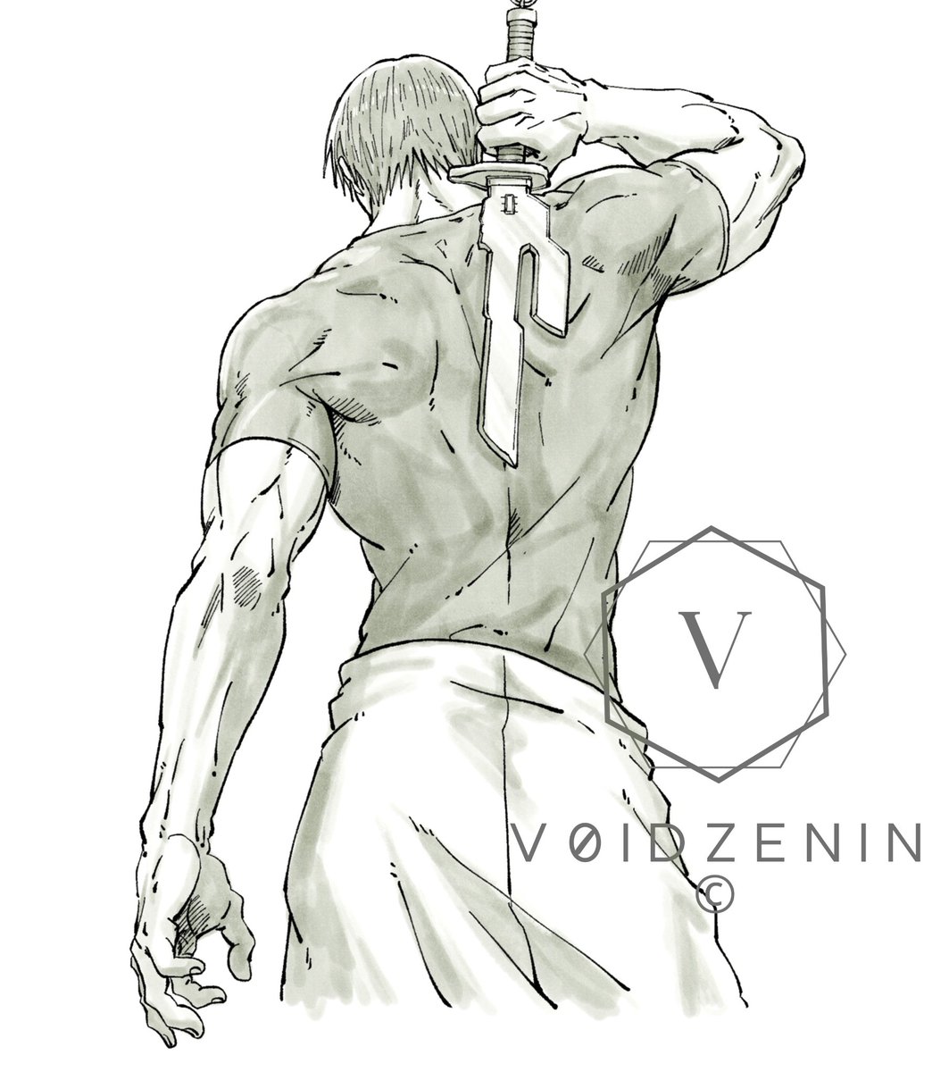 v0idzenin's tweet photo. Sorcerer Killer 🗡️

#toji #jjk #fanart https://t.co/ra17xUd9DI
