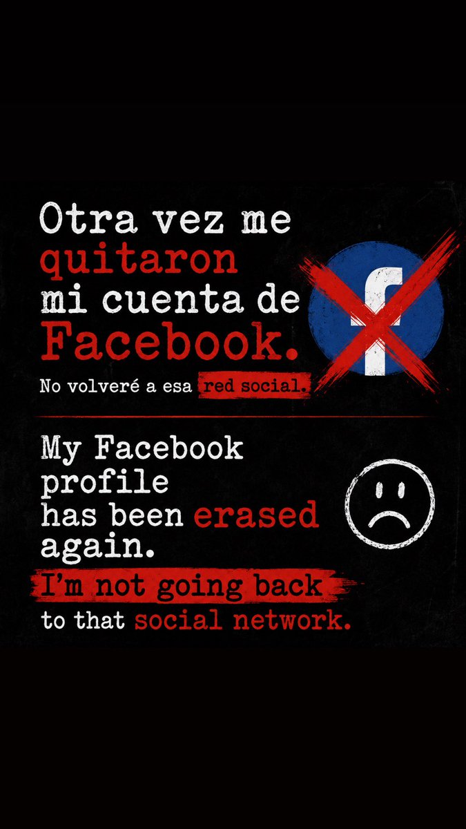 MrGariGaribaldi's tweet photo. @facebook me has fallado por no dar explicaciones habiendo pagado Meta y siendo figura pública. https://t.co/idHnm1Fl8W