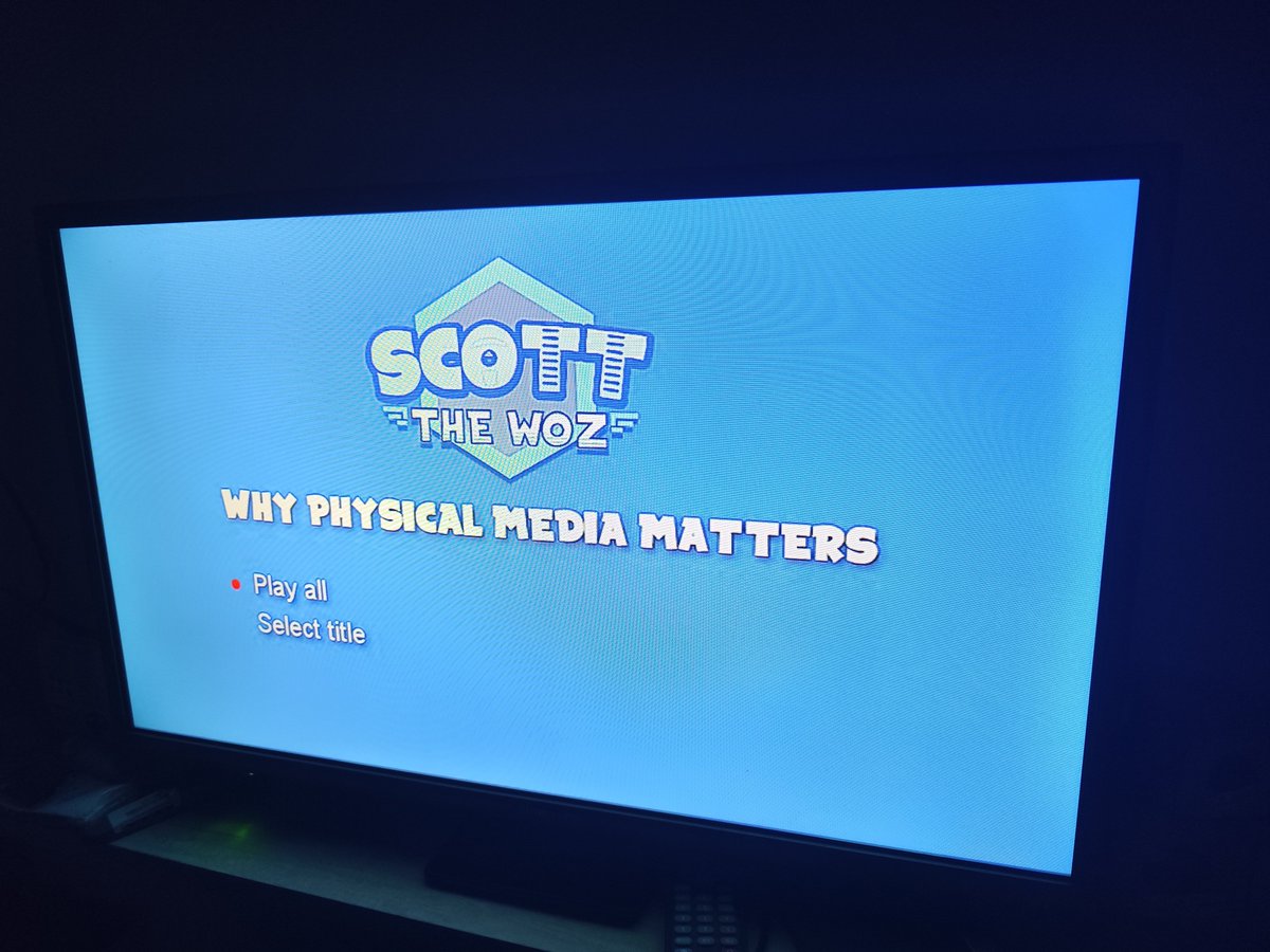 mushroomfromgd's tweet photo. Me and @SusBlue made a Scott the Woz DVD on his physical media video(s) https://t.co/KpQw1Q61hD