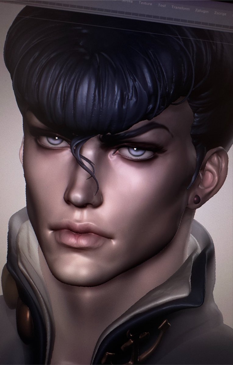 serghaz's tweet photo. Josuke Sketch https://t.co/c9uWCDehmy