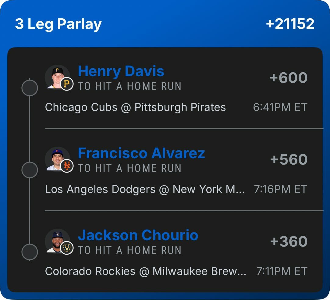 RocketManve3z's tweet photo. My only homer slip

DISCORD LINK 🔗 IN BIO IF YOU WANT ACCESS TO ALL MY BEST PLAYS !

https://t.co/jnKD3486wS

#NBA 🏀 | #WNBA | #CBB 🏀 |  #PrizePicks 🔐 | #PROPS | #POTD 📋 | #Picks | #MLB ⚾ | #Gambling𝕏 | #Parlay @Playbook
#Sportsbetting #NFL https://t.co/J8ogRtbajN