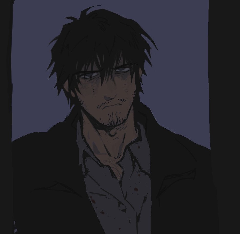 atanerrum_'s tweet photo. burnt out and art blockt and when im not i draw the same vashwoods over and over again for my and @eleven_els's au https://t.co/oeETnCrT8I