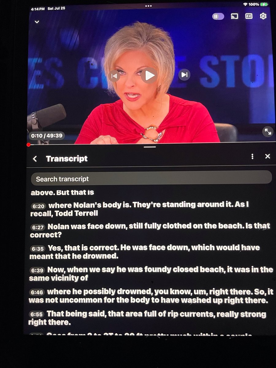 mscookie2845's tweet photo. @tatereeves @AttorneyCrump @Unitedcajunnavy Who lied? These are screenshots &amp; transcripts from the interview with Nancy Grace 5 days ago. @AttorneyCrump heard the same as everyone else. Nancy Grace asked, “Nolan was face down, still fully clothed on the beach. Is that correct?” “Yes, that is correct…” https://t.co/XeY9YfeUCL