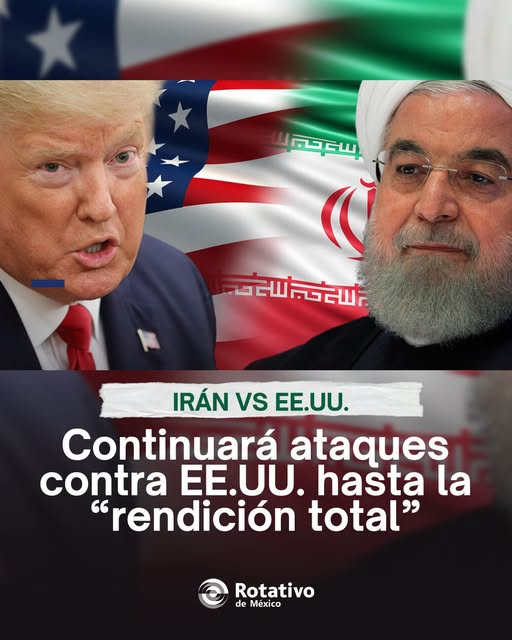 Lenyer93's tweet photo. Irán afirmó este sábado que continuará con sus ataques contra intereses estadounidenses “hasta la rendición total del enemigo” https://t.co/NMSyE2dxDW