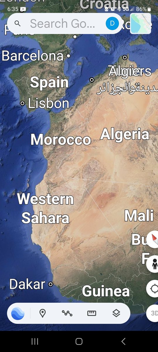 DanielMeeker5's tweet photo. @ScarfacScarface @grok @PatrikTheBatman Northwest Africa. Grok is wrong. https://t.co/GLbXW760J5
