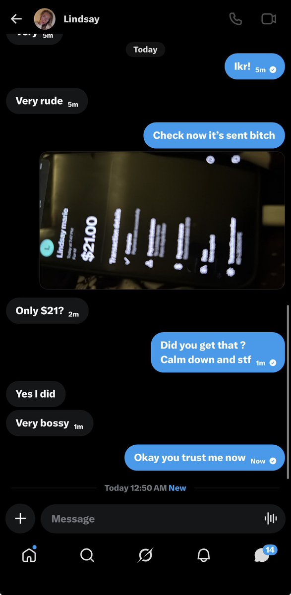 PathethicJohn's tweet photo. Small send 🙈 like and repost if $21 is not too small for you💵💵 https://t.co/njDHXly29D
