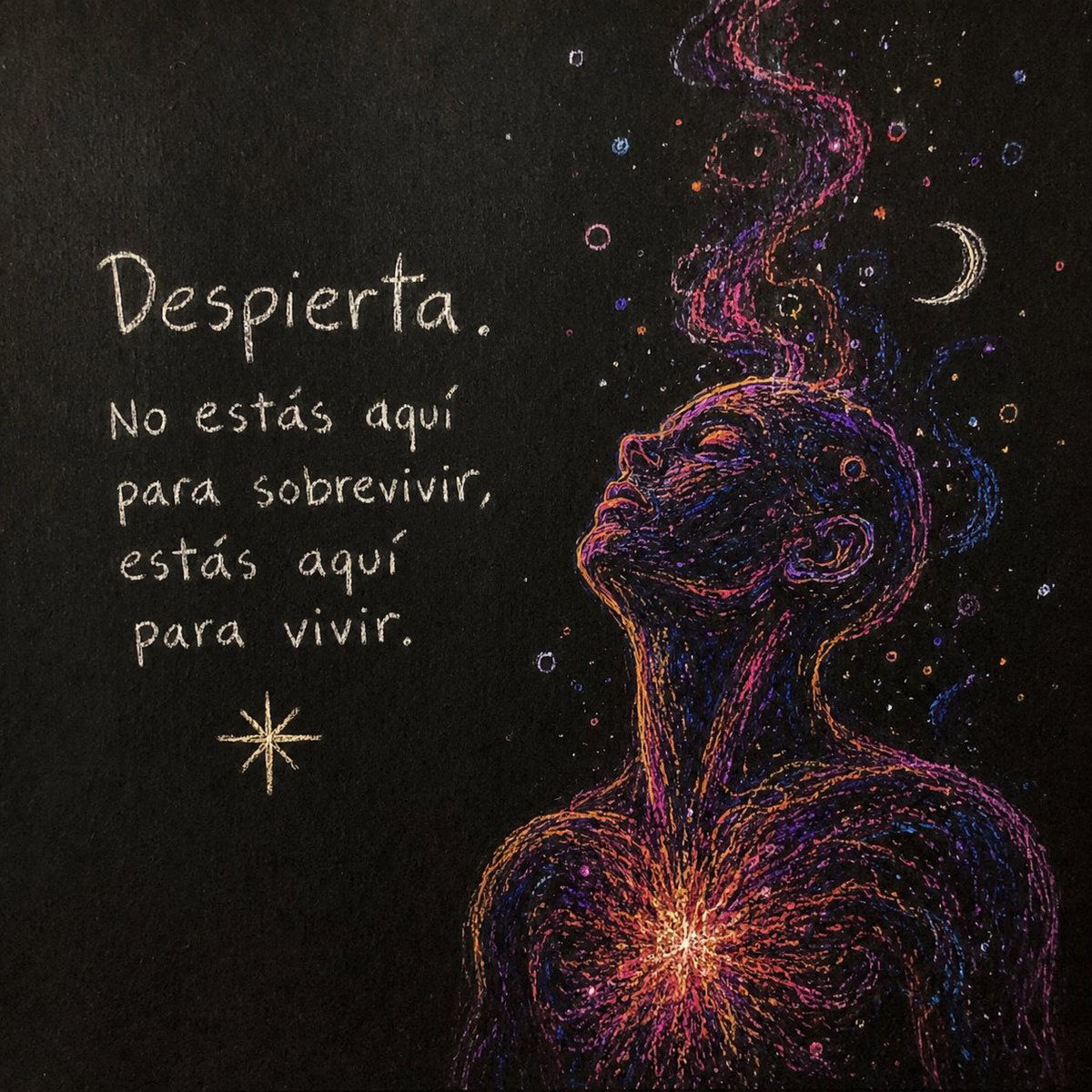 espirituilum's tweet photo. Estás aquí para vivir… https://t.co/7x1YeJSdVy