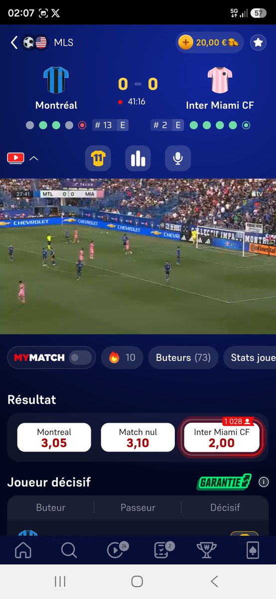 N2LWEAR's tweet photo. @WinamaxSport 
Il y a un probleme non !!!
Vous affichez 42 eme minutes mais sur  le chrono fu match, nous sommes a la 28 eme minute... c’est inadmissible de nous enduire en erreur de la sorte ! https://t.co/FQENvRgrRc