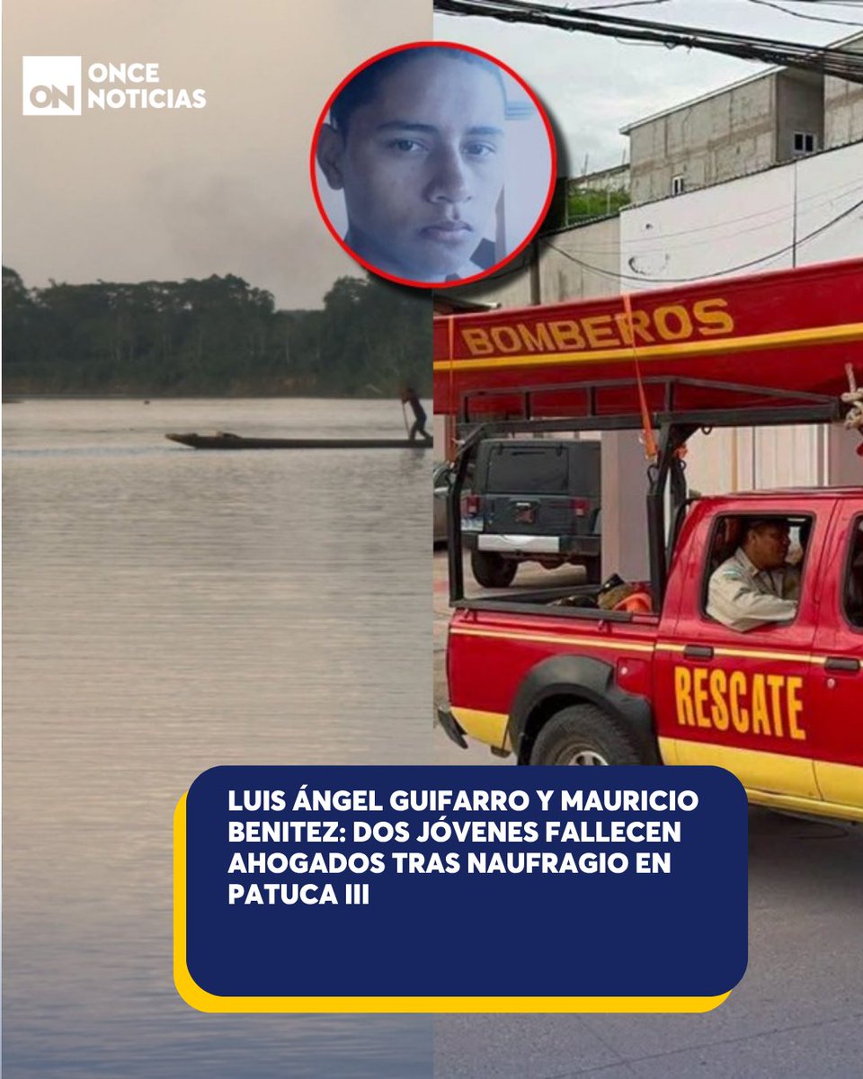 canal11hn's tweet photo. 😢 Lo que comenzó como un día de pesca terminó en un fatal desenlace: Dos jóvenes murieron tras caer al agua en el embalse.

Esto se sabe👉 https://t.co/c39tSHd8iE

#Naufragio #Sucesos #Ahogados https://t.co/Hu4m7V8592