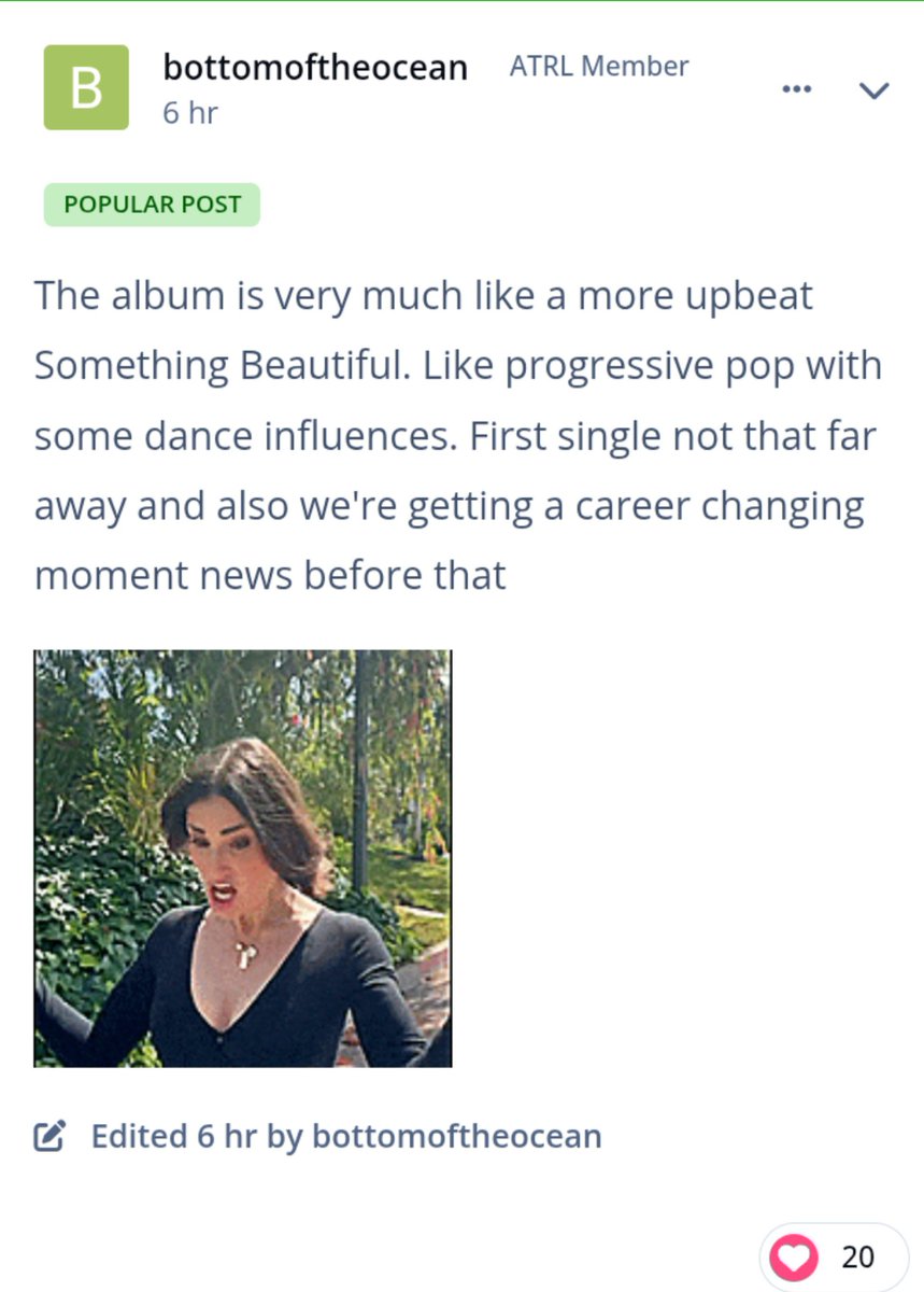 payasaley's tweet photo. 🚨 According to an ATRL insider, MC10 will be a progressive pop album with dance influences, and there will be a huge announcement. https://t.co/ytLUF4kbpa