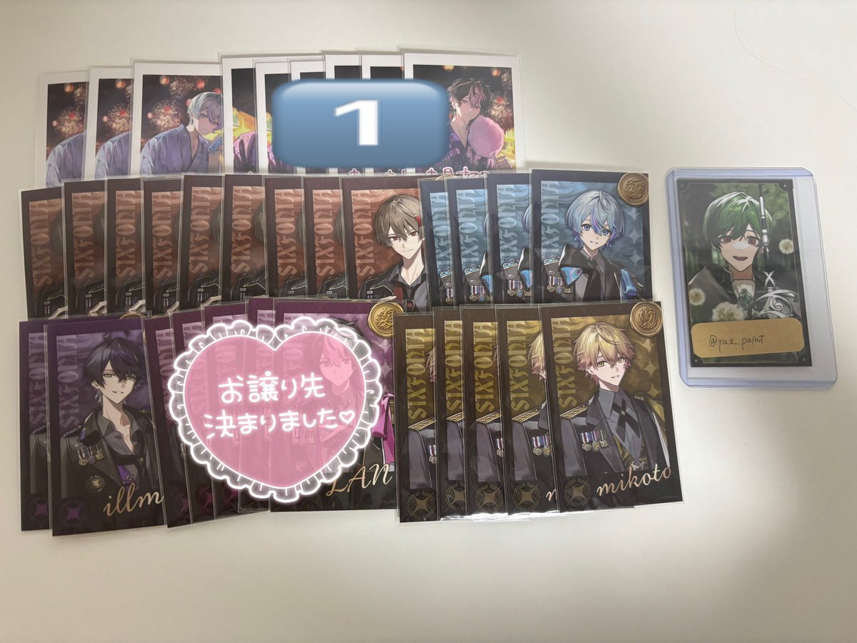 yuz_paint's tweet photo. #シクフォニグッズ交換

更新

引用元までお声掛けください。 https://t.co/qqzXAWB9Jd