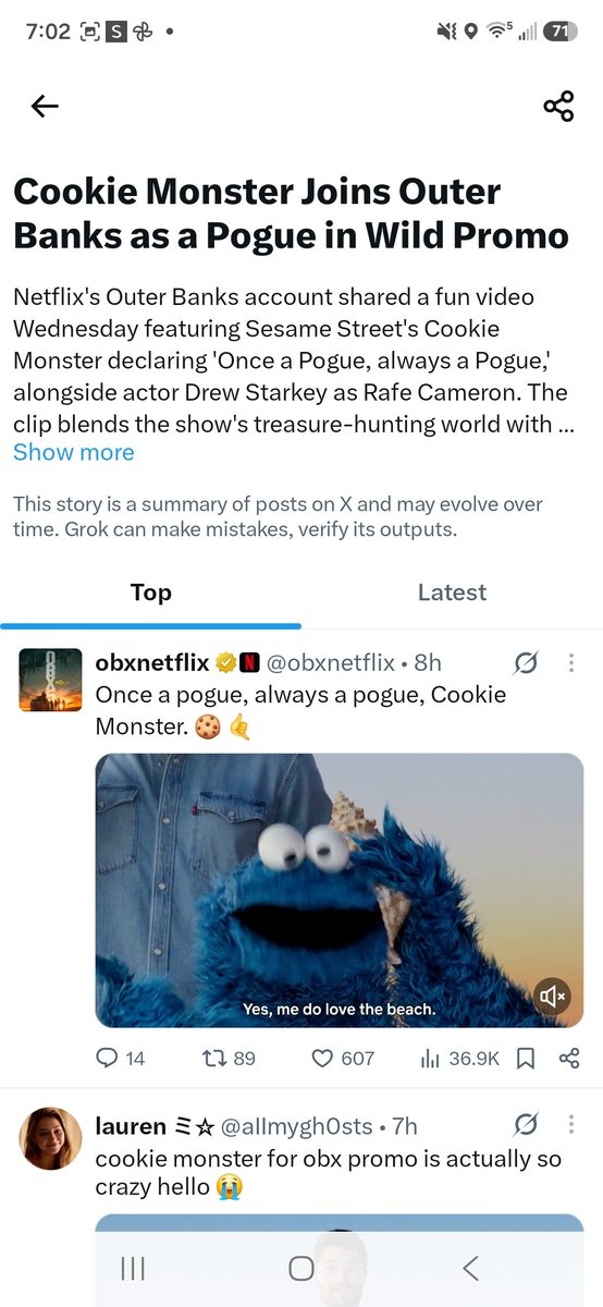 DesDoreen's tweet photo. I think this is the only time twitter has gotten his name right because for the Seasme Street they said it was Drew with Cookie Monster lmao https://t.co/Xq1gWgfvs9