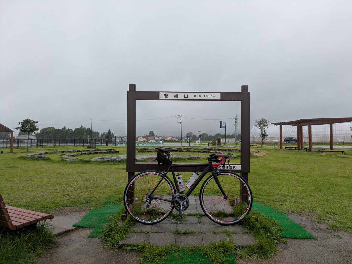 わろたくん わりと本降りでﾜﾛﾀ。でもまあもう来ちゃったからGo！