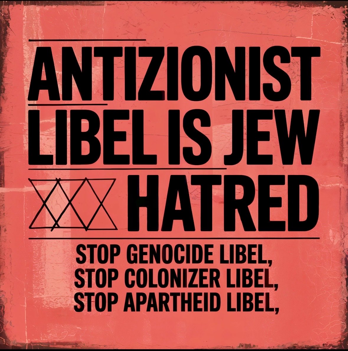 Malka2929's tweet photo. .🆘🆘🆘🆘🆘

🆘 Your curse is based on AI #propagande  

.🆘 #bloodLibel produced by #AI.

🆘 #Pallywood 🍉 retarded AI narratives are nonsensical. 

#mentiras 🍉 
#lies 
#FreeZion 🕎
#FreeIsrael 🕎
#Gaza 🍉
#FreePalestine 🍉
#Israelisation may assist. 

#Bot off #scammers https://t.co/Z4HDAUAVKC