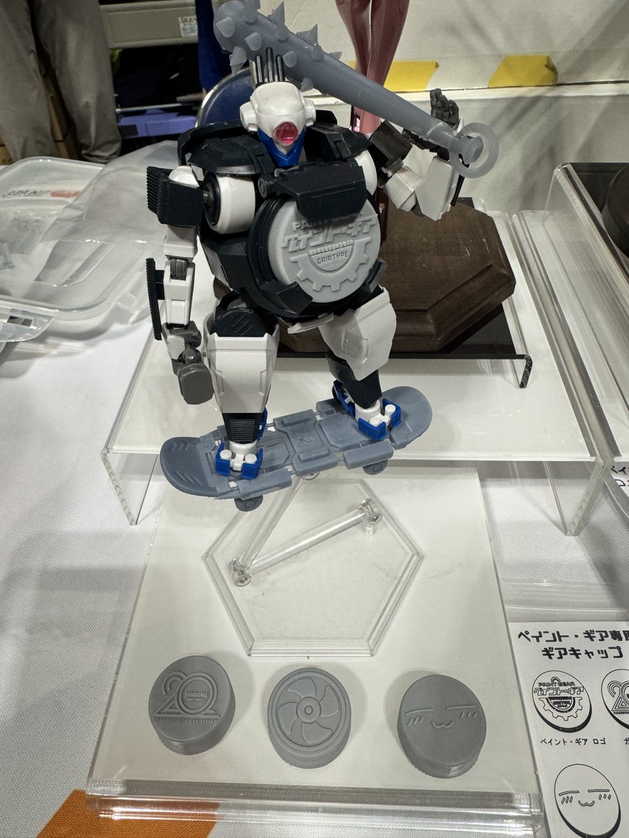 gaianotes's tweet photo. ペイント・ギア用のオプションパーツも販売します。カスタマイズにぜひご利用ください！レジンカラー版も販売します。 https://t.co/Xu2fdSnEpr