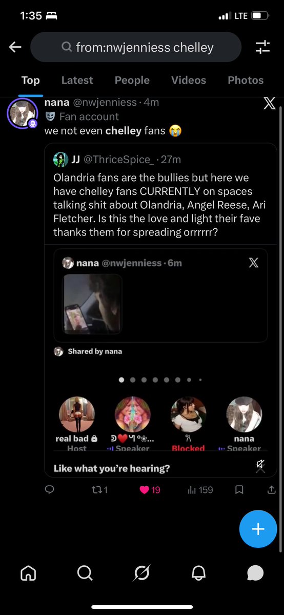 Kittijay21's tweet photo. @ThriceSpice_ Bitch try again they’re not chelley fans 🤭 https://t.co/p1YLoOLfid