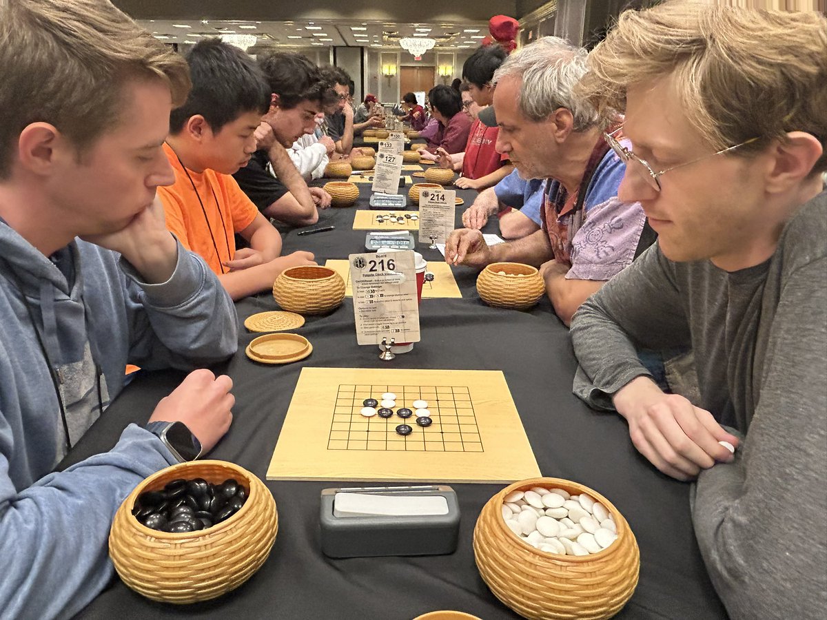 theaga's tweet photo. Snaps from the 9x9 tourney kicking off the 2026 US Go Congress https://t.co/Jzx9dA9K1O