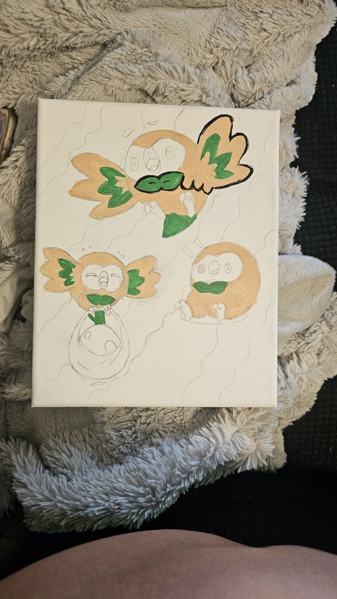 HailTheKoneko's tweet photo. We painted today, was fun. This was mine. https://t.co/RKPPd3pDbY