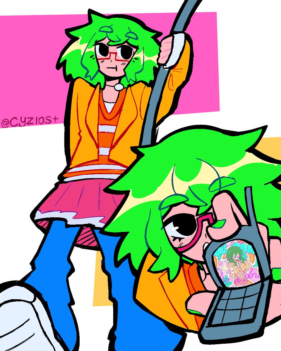 cyzlost's tweet photo. i dont draw gumi enough so restart refine #GUMI https://t.co/HFqpEpZlrm